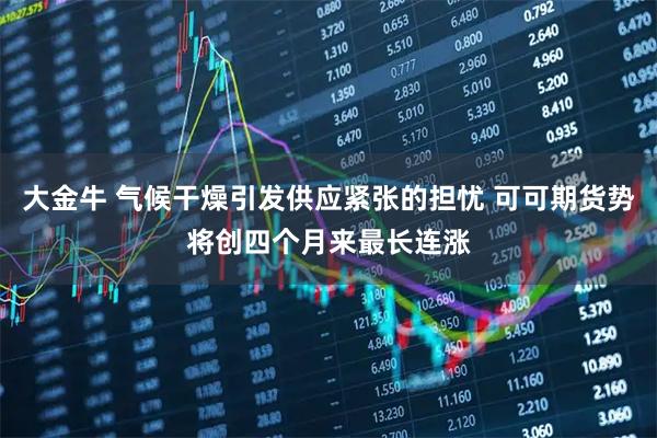 大金牛 气候干燥引发供应紧张的担忧 可可期货势将创四个月来最长连涨